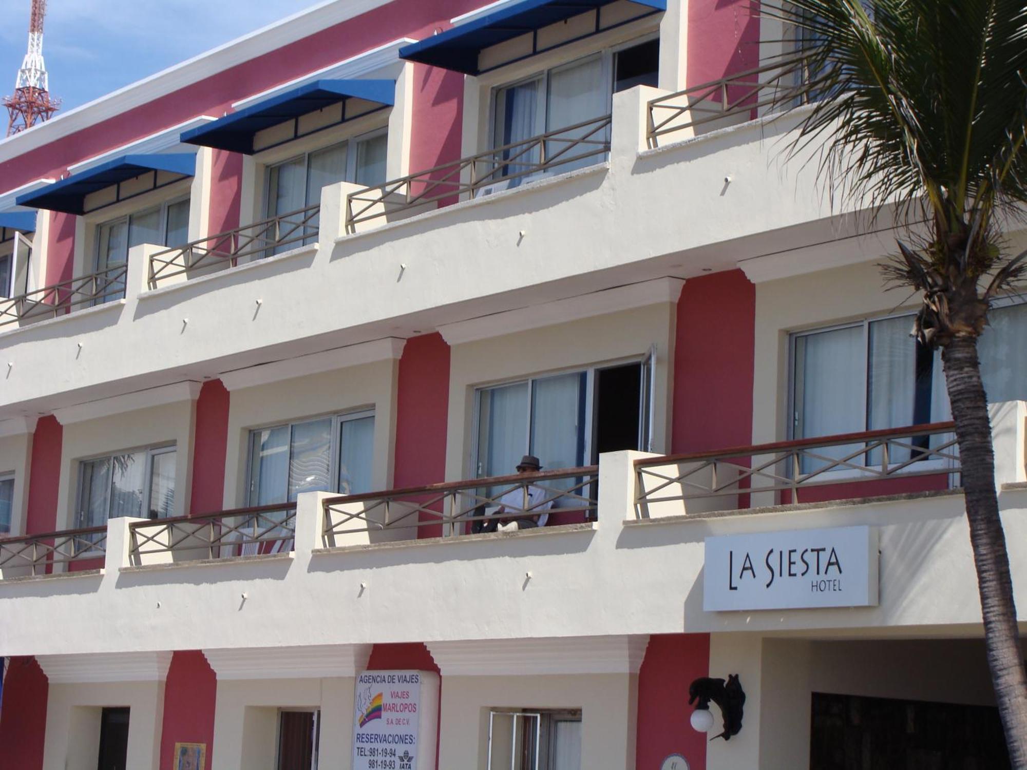 Hotel La Siesta Malecon Mazatlan Bagian luar foto