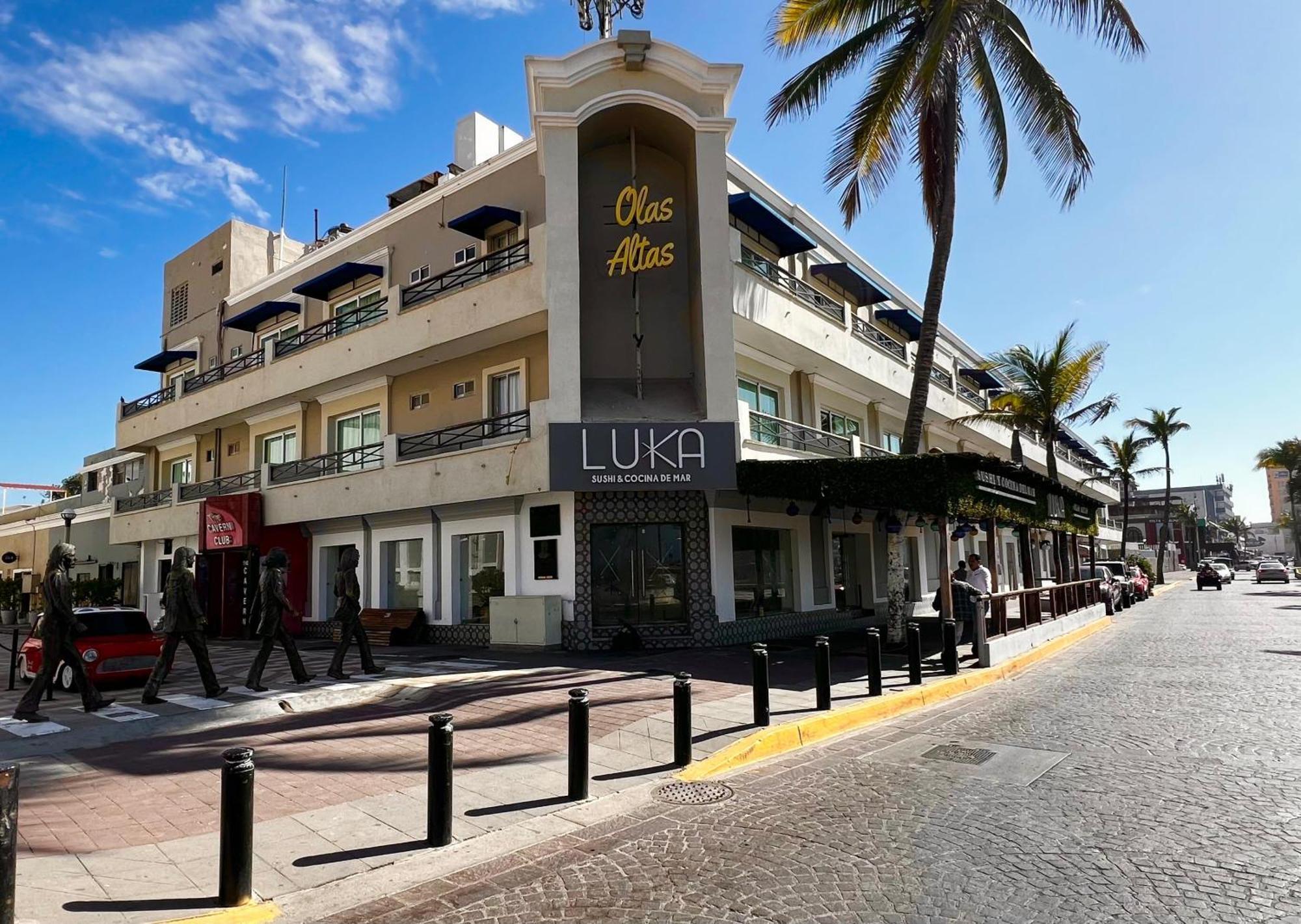 Hotel La Siesta Malecon Mazatlan Bagian luar foto
